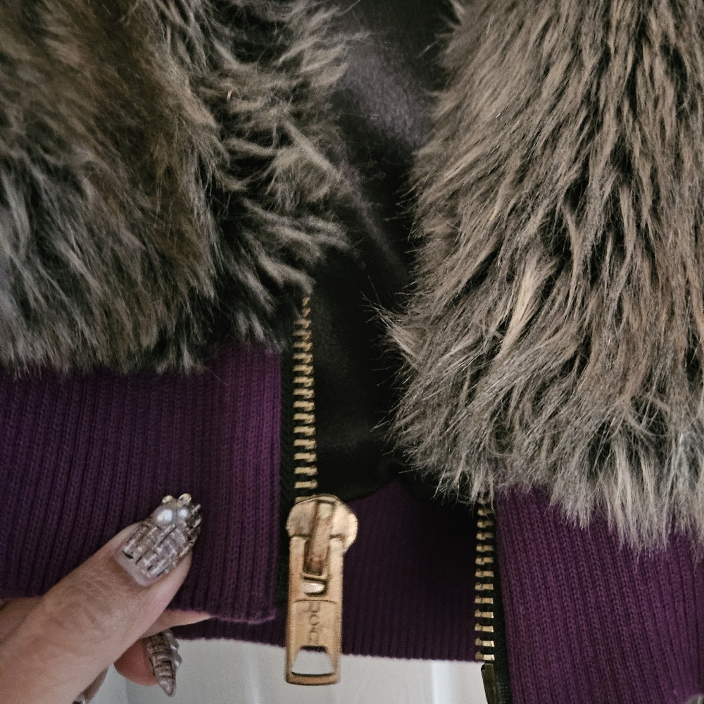 Spirithood cropped Greywolf Bomber Jacket Small - Picture 5 of 6